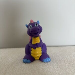 Little people purple castle dragon